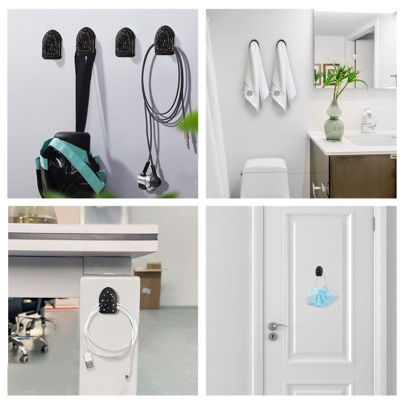 WINKA Car Sticky Hooks, Multifunctional Vehicle Adhesive Hooks Car Storage