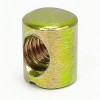 FixtureDisplays 10PK M6 X 10mm Cross Hole Nuts Barrel Nuts