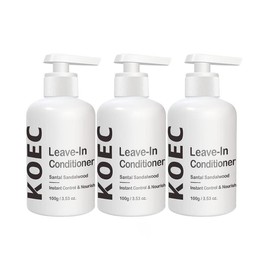 KOEC Bodyworks Leave-in Conditioner lInstant Hydration & Anti-Frizz Simple, Natural, Effective. Shampoo Moisturizer onion rosemary shampoo shampoo hair growth Cleanser Haircare black hair dye shampoo - Specification: 3PCS