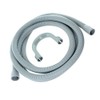 SPARES2GO Drain Outlet Hose for Candy Dishwasher (2.5M, 30mm /