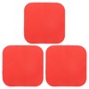 uxcell 3Pcs Rubber Jar Opener Grippers Pads, Multi-function Heat-insulated Non-Slip
