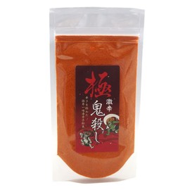[Kyoku Onikashi] 《Introduction to Ariyoshi Seminar》 Super Spicy Ichimi Chili Pepper, Powder, Spicy Ingredient, Capsaicin, 2.5 Times, Zipper Included, Stand Pack, Trial Use (1.8 oz (50 g) x 1 Bag)