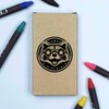 Azeeda 'Superstar Raccoon' Coloured Crayon Set (CY00027173)