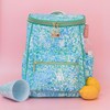 Lilly Pulitzer Insulted Backpack Cooler Large Capacity, Green Portable Soft