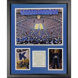 Legends Never Die Kentucky Wildcats - Rupp Arena Framed Photo Collage, 16" x 20", (20190U)