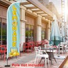 Lemonade Sign Feather Flag - Lemonade Banner Flag - Windless