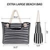 Beach Bag Large XXL Family with Magnetic Buckle, Shopper Shoulder