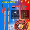 Multimeter Test Leads Kit,Clamp Tester Probe Test Probes Leads with
