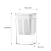 Greek Yogurt Filter Strainer AS PET Stainless Steel Large Capacity