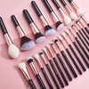 Jessup Makeup Brush Set, 25-Piece Cosmetic Makeup Brush Set For