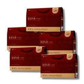 Chong Kun Dang Health Red Ginseng Antler Premium Gift Set 30 packs 5 sets Holiday gift / 종근당건강 홍삼녹용 프리미엄 선물세트 30포 5세트 명절선물