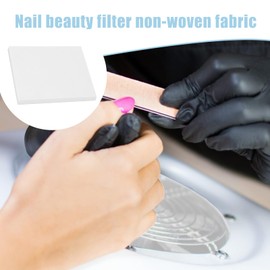 Nail Vacuum Dust Collector Filter Paper | Nail Dust Collector Filter Paper,Absorber Extractor 100X For Manicure Pedicure Salon Sanding Mesh Screen Non Woven