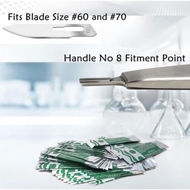 Stainless Steel Scalpel Handle No 8 Wide Thick Grip