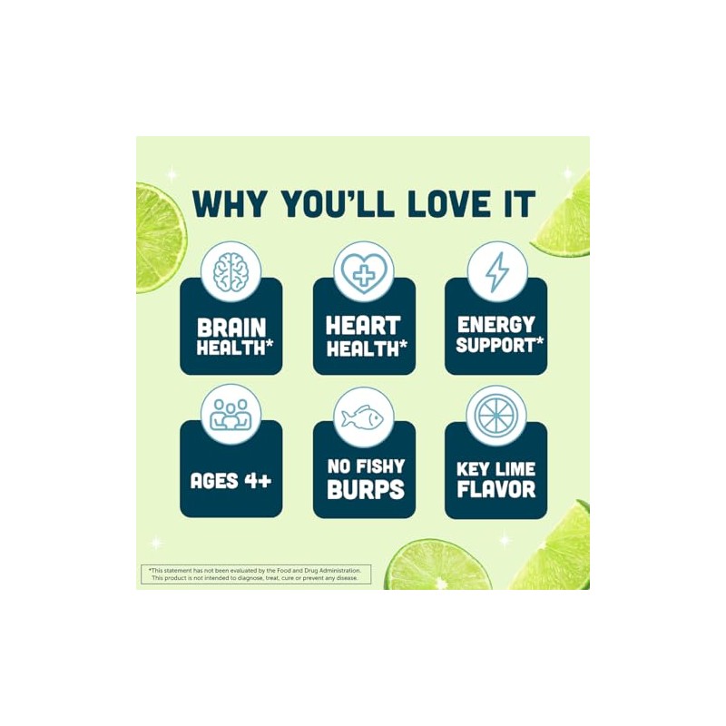 Barlean's Organic Oils Key Lime Ultra High Potency Fish Omega