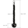 CampTeck U7223 Single Triceps Rope, One-Handed Triceps Rope Cable Attachment