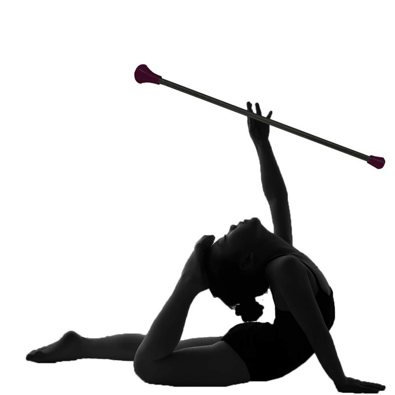 Oiloda 2 Pcs Twirling Baton 26-Inches Marching Band Baton Spinning