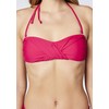 CHIEMSEE Mix and Match Bandeau Bikini Top, Bright pink