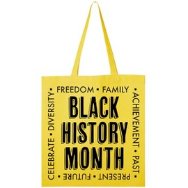 inktastic Black History Month-celebrate Tote Bag Yellow 33cbd