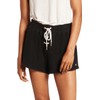 Volcom Women's Regular Lived in Lounge Fleece Sweat Shorts, Black,