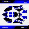 Factory EFX Blue & White Blk Shift Racing Graphics Kit