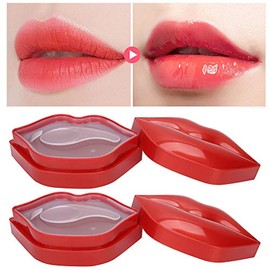 2 cajas de mascarillas labiales de cristal de colágeno, extracto hidratante mascarilla labial reparadora mascarilla labial antiarrugas nutritiva suave mascarillas para la boca y los labios antienvejec