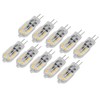 10Pcs Bi Pin Bulbs 12LED 1.2W G4 LED Bulb for