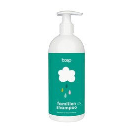 boep Family Shampoo for Children and Adults, Mild 2-in-1 Shampoo and Shower Gel for the Whole Family, Certified Natural Cosmetics (500 ml)