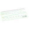 napkery 3 Pieces Plastic Geometric Drawings Templates Rulers Tool Set