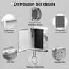 Namunanee Outdoor Electrical Junction Box, ABS Water Resistant Enclosure with