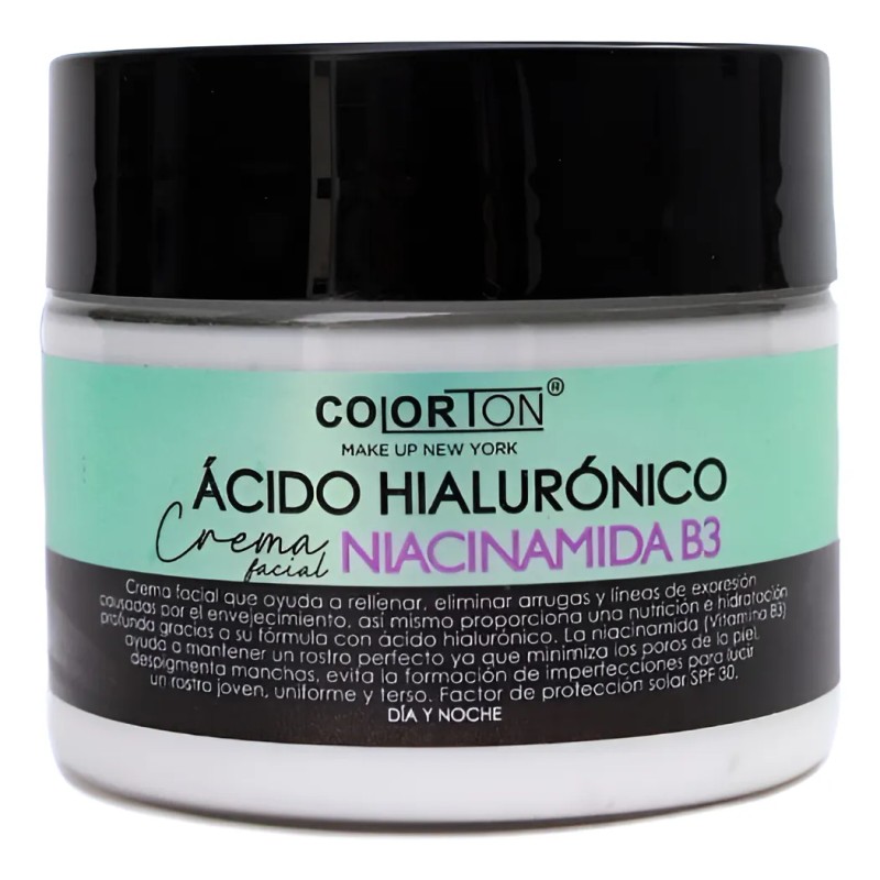 Crema Acido Hialuronico Niacinamida Colorton Manchas
