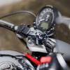 Quad Lock Handlebar Motorcycle Phone Mount PRO Chrome Kit with