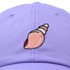 DALIX Seashell Cotton Dad Cap Embroidered Baseball Hat Womens in