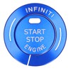 Engine Start Button Cover, 2pcs Engine Start Stop Button Trim