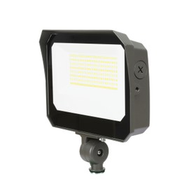LAMPHOME LED Flood Lights Outdoor 35/60/80W and 3000/4000/5000K Adjustable 10400Lm,Dusk-to-Dawn Sensor o Dawn Flood Light for Yard, Garage, Garden,UL Listed,Includes Include Yoke Mount