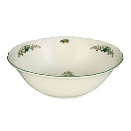 Seltmann Marieluise Weihnachten Schüssel, Porzellan, Grün, 20 cm