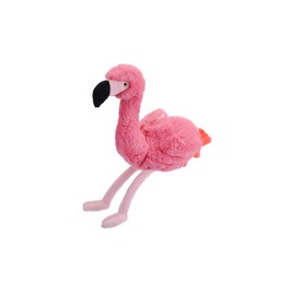 Wild Republic Ecokins Mini, Flamingo, Stuffed Animal, 8 inches, Gift for Kids, Plush Toy, Made from Spun Recycled Water Bottles, Eco Friendly, Child’s Room Decor