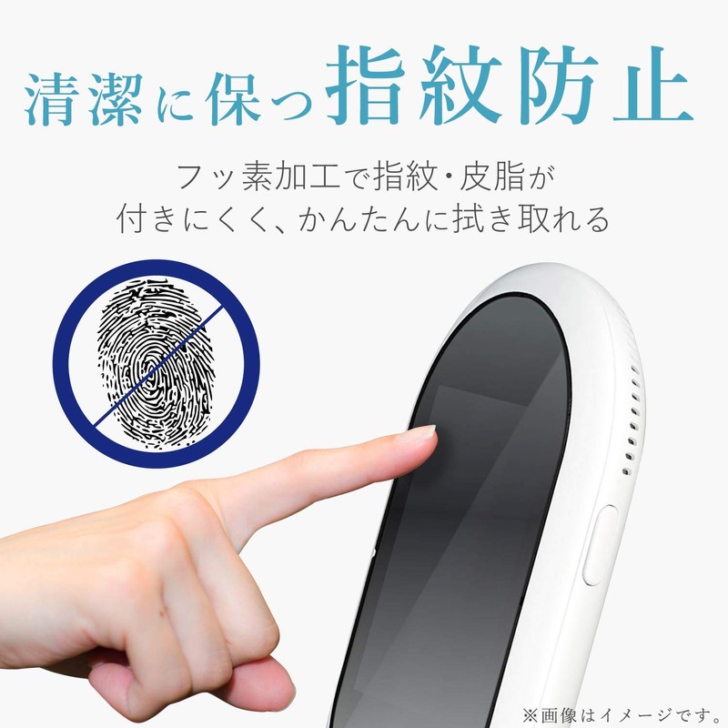 Elecom PM-PKTWFLFP Pocket Talk W Film, Shock-Absorbing, Anti-Fingerprint, Anti-Glare