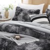 Smoofy Fluffy King Size Comforter Set, Faux Fur Comforter Set,