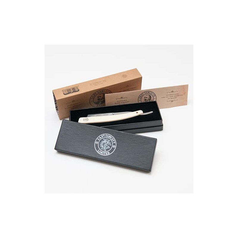 Captain Fawcett `s Disposable Blade Straight Razor