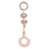 HOPPL BTL-HT-PI-RIN Hanging Toy Pink/Cotton Ring