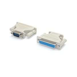 StarTech.com DB25 to DB9 Serial Adapter M F 25 Pin to 9 Pin Male Connector Beige