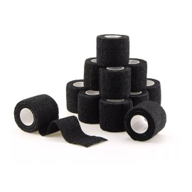 Viper 5 Cinta Elastica Cubre Y Protege Grip Para Tatuar Negra