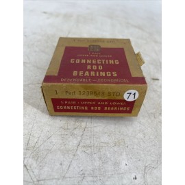 Chrysler 1 PAIR Upper and Lower 1238548 STD Crankshaft Main Bearings 33-41 Plymouth...