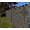 Ifenceview 2 'x 17' Brown Shade Cloth Fabric Fence Privacy