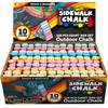 JOYIN 120 PCS Sidewalk Chalks for Kids Giant Box Non-toxic