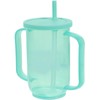 Baluue Drinking Cup for Adults with Handles, Plastic Cups, Drinking