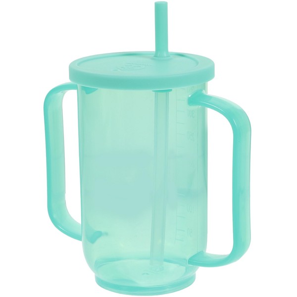 Baluue Drinking Cup for Adults with Handles, Plastic Cups, Drinking