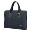Bag messenger bag office worker office look satchel bag briefcase high quality Blue