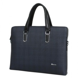 Bag messenger bag office worker office look satchel bag briefcase high quality Blue