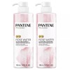 Pantene Sulfate Free Nourishing Shampoo and Conditioner Set with Rose